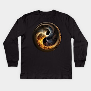 Black Hole Kids Long Sleeve T-Shirt